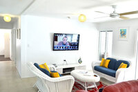 Beach House Port Douglas TV Lounge Room
